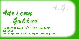 adrienn goller business card